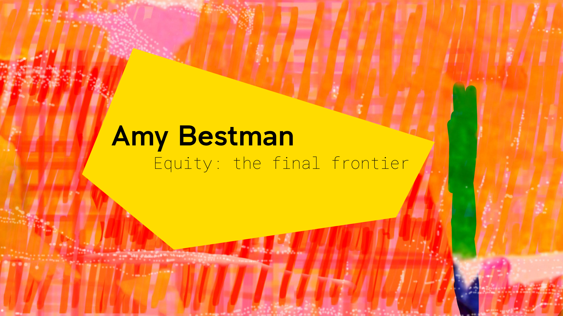 Abstract artwork with indigenous dot painting elements