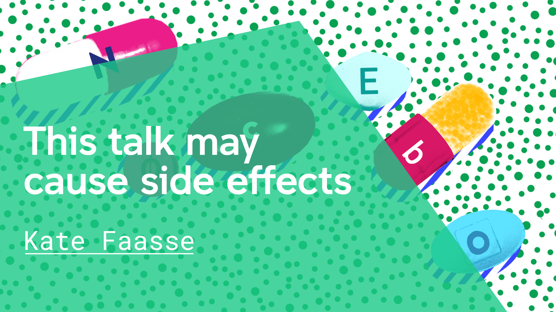 Pills in a pop art style