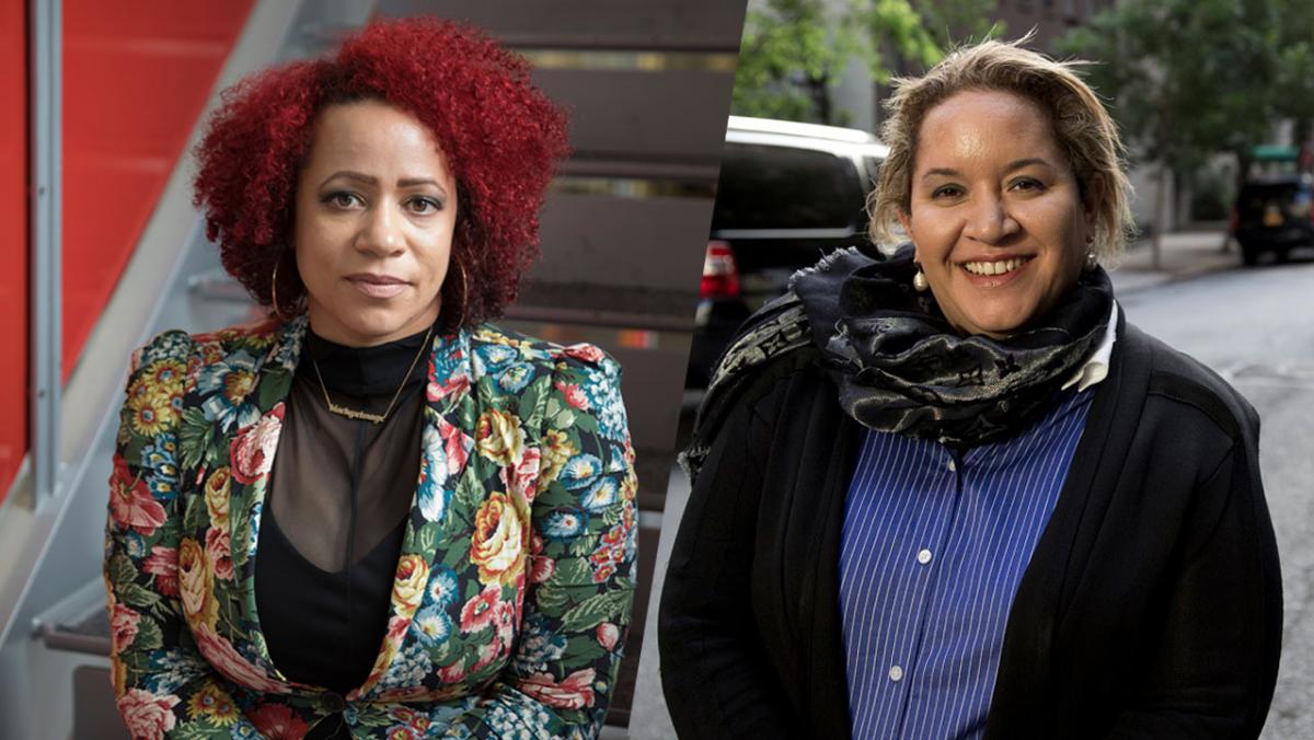 ikole Hannah-Jones and Professor of Law Megan Davis