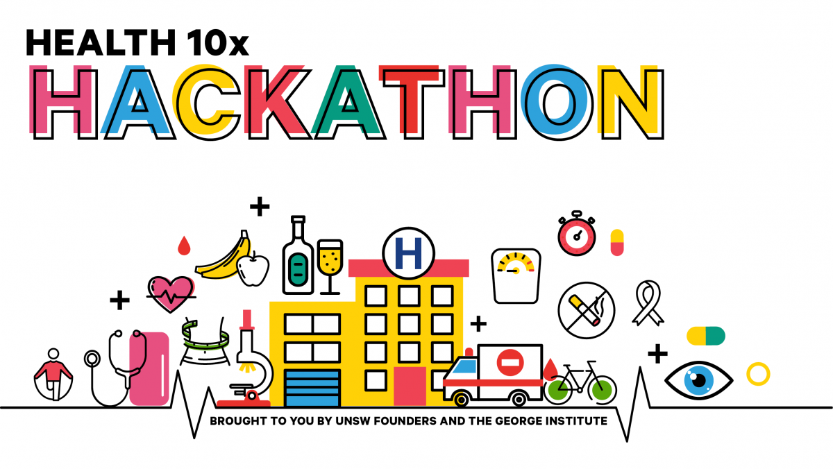 Health Hackathon graphic image