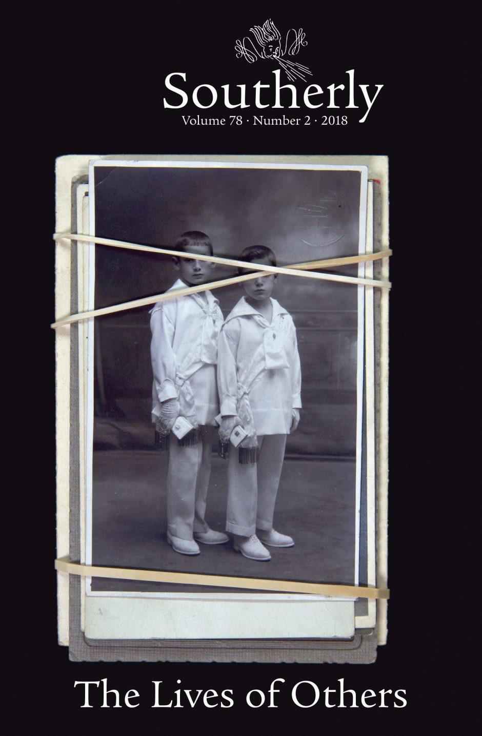 cover of a magazine with picture of two young boys