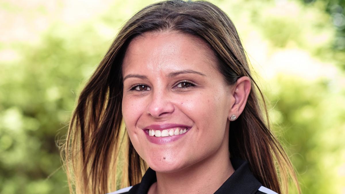 photo of a young women smiling