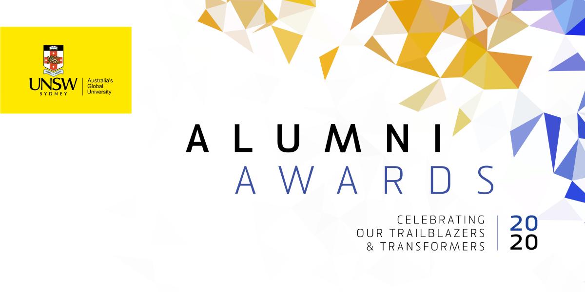 UNSW Alumni Awards 2020 banner image