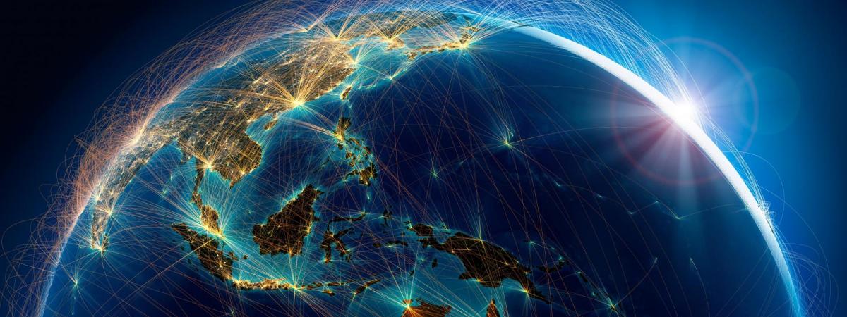 A photo of Earth from space 