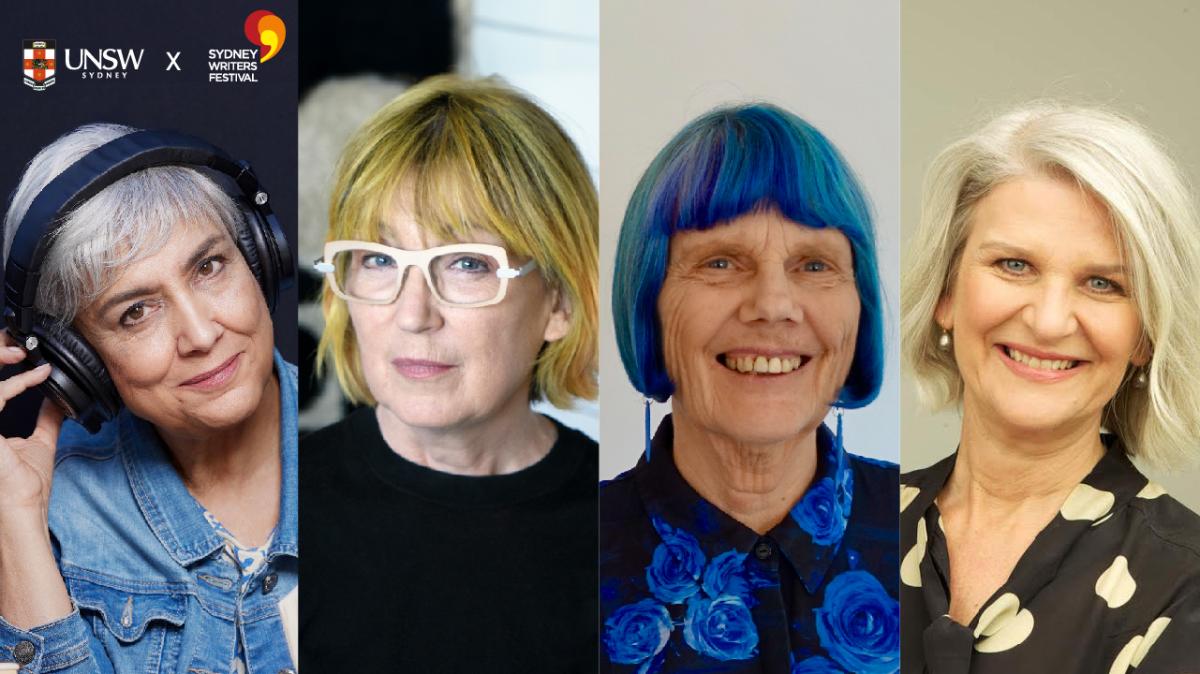 Caroline Baum, Brigitta Olubas, Nadia Wheatley and Susan Wyndham