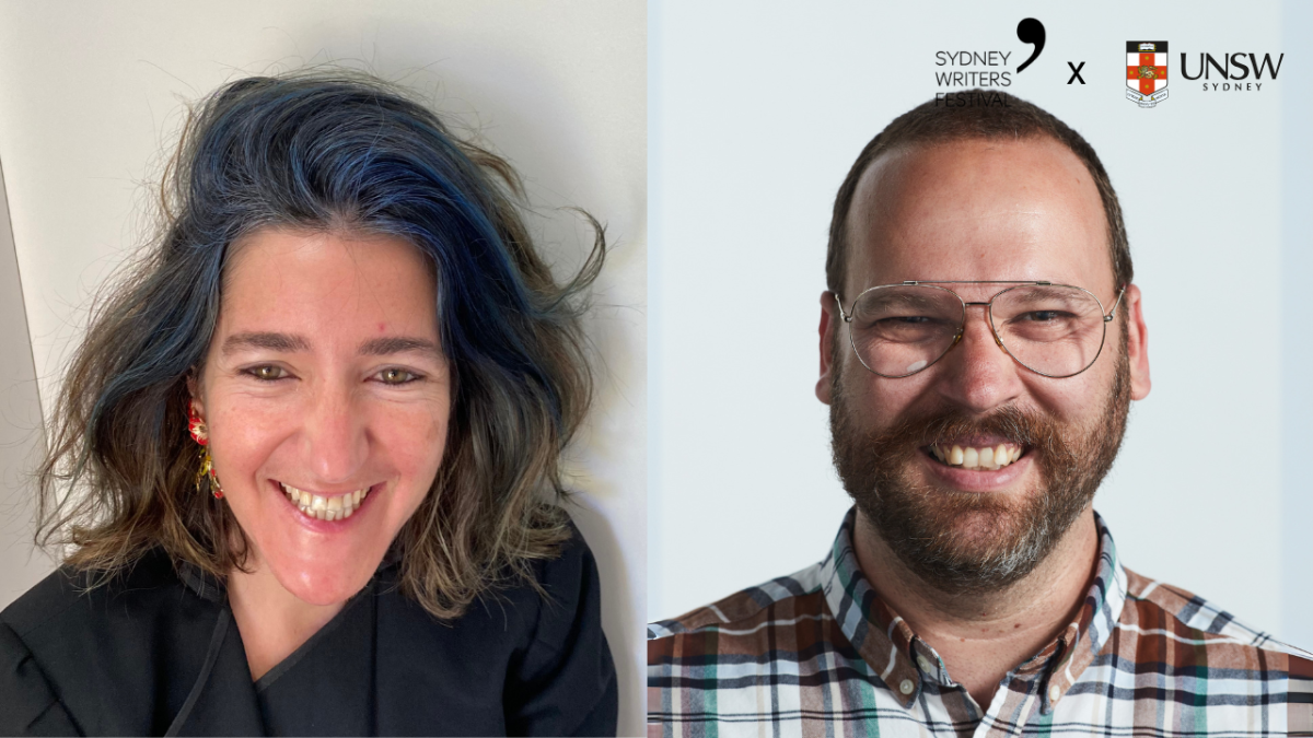 Headshots of Sherine Al Shallah and Lucas Lixinski